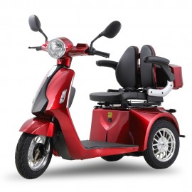 AFD2D-3L Red Three Wheel Mobility Scooter