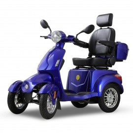 AFD-4L Blue Four Wheel Electric Scooter For Senior..