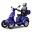 AFD-4L Blue Four Wheel Electric Scooter For Seniors and Adult