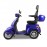 AFD-4L Blue Four Wheel Electric Scooter For Seniors and Adult