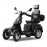 AFD-4L Black Four Wheel Electric Scooter For Seniors and Adult
