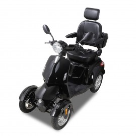 AFD-4L Black Four Wheel Electric Scooter For Seniors and Adult