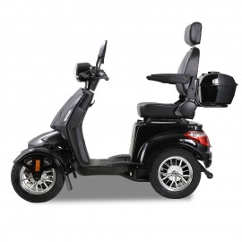 AFD-4L Black Four Wheel Electric Scooter For Seniors and Adult