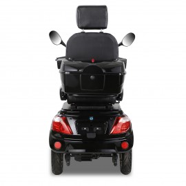 AFD-4L Black Four Wheel Electric Scooter For Seniors and Adult