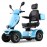 GY Four Wheel Mobility Scooter For Seniors And Adult (Baby Blue)