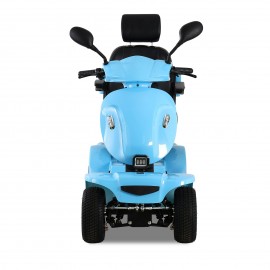 GY Four Wheel Mobility Scooter For Seniors And Adult  (Baby Blue)