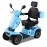 GY Four Wheel Mobility Scooter For Seniors And Adult (Baby Blue)