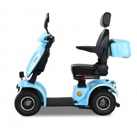 GY Four Wheel Mobility Scooter For Seniors And Adult  (Baby Blue)