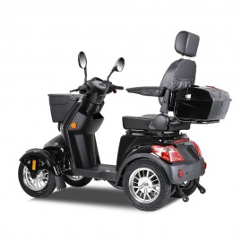 ZVGREEEN CZM Heavy-Duty Four-Wheel Mobility Scooter – Electric Scooter for Reliable Experience - Black