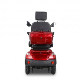 ZVGREEEN CZM Heavy-Duty Four-Wheel Mobility Scooter – Electric Scooter for Reliable Experience - Red