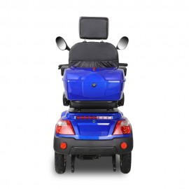 ZVGREEEN CZM Heavy-Duty Four-Wheel Mobility Scooter – Electric Scooter for Reliable Experience - Blue