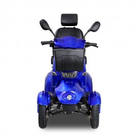 ZVGREEEN CZM Heavy-Duty Four-Wheel Mobility Scooter – Electric Scooter for Reliable Experience - Blue