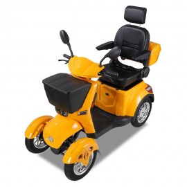 ZVGREEEN CZM Heavy-Duty Four-Wheel Mobility Scooter – Electric Scooter for Reliable Experience - Yellow