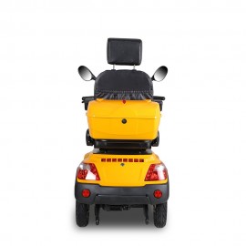 ZVGREEEN CZM Heavy-Duty Four-Wheel Mobility Scooter – Electric Scooter for Reliable Experience - Yellow