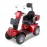 DJD2D Four Wheel Mobility Scooter For Seniors And Adult - Red