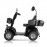 DJD2D Four Wheel Mobility Scooter For Seniors And Adult - Black
