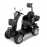 DJD2D Four Wheel Mobility Scooter For Seniors And Adult - Black