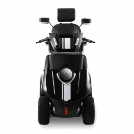 JXY4D Four wheel mobility scooter for seniors and adults (Black)