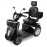 JXY4D Four wheel mobility scooter for seniors and adults (Black)