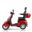 AFD-4L Mobility Scooters for Seniors, 4 Wheel Powered Mobility Scooters, Electric Wheelchairs for Adults, Electric Powered Wheelchair Device, Long Range Power Extended Battery for Travel(RED)