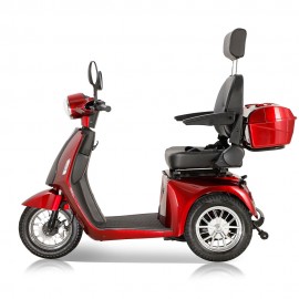 ZVGREEN AFD2D-3L HHZ Red Three Wheel Mobility Scooter for Seniors & Adults