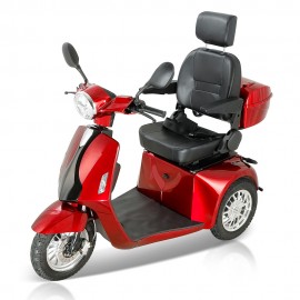 ZVGREEN AFD2D-3L HHZ Red Three Wheel Mobility Scooter for Seniors & Adults
