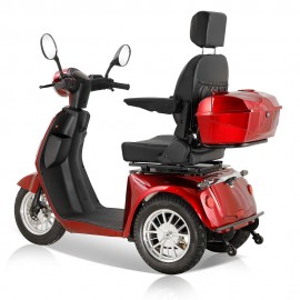 ZVGREEN AFD2D-3L HHZ Red Three Wheel Mobility Scooter for Seniors & Adults