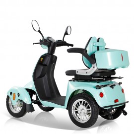 AFD2D-4L Four Wheel Electric Scooter For Seniors And Adult - Green