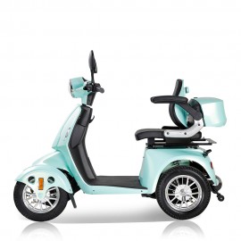 AFD2D-4L Four Wheel Electric Scooter For Seniors And Adult - Green