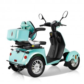 AFD2D-4L Four Wheel Electric Scooter For Seniors And Adult - Green