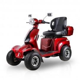 AFDD (GRF)  2-in-1 Golf Cart the Ultimate Outdoor Heavy-duty Mobility Scooter Red