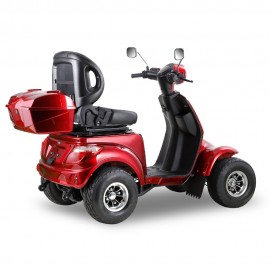 AFDD (GRF)  2-in-1 Golf Cart the Ultimate Outdoor Heavy-duty Mobility Scooter Red