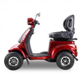 AFDD (GRF)  2-in-1 Golf Cart the Ultimate Outdoor Heavy-duty Mobility Scooter Red