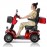 BSH Four Wheel Mobility Scooter For Seniors And Adult RED