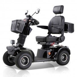 BSH All Terrain Heavy Duty Mobility Scooter For Seniors And Adult (BLACK)