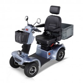 BSH-C Four Wheel Mobility Scooter For Seniors And Adult (Grey)