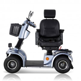 BSH-C Four Wheel Mobility Scooter For Seniors And Adult (Grey)