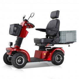 BSH-C Four Wheel Mobility Scooter For Seniors And Adult (RED) BSH-C Four Wheel Mobility Scooter For Seniors And Adult (RED)