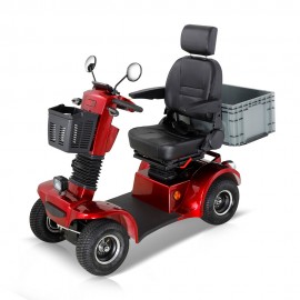 BSH-C Four Wheel Mobility Scooter For Seniors And Adult (Red)
