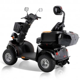 DJD-4L Black Four Wheel Mobility Scooter For Seniors And Adult