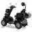 DJD-4L Black Four Wheel Mobility Scooter For Seniors And Adult