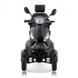 XL-4L Heavy-Duty Four-Wheel Mobility Scooter with Captain Seat, 500lbs Weight Capacity, 15mph Max Speed – Electric Scooter for Enhanced Comfort and Reliable Experience-Black