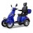 XL-4L Heavy-Duty Four-Wheel Mobility Scooter with Captain Seat, 500lbs Weight Capacity, 15mph Max Speed – Electric Scooter for Enhanced Comfort and Reliable Experience-Blue